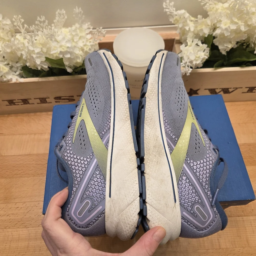 Brooks Ghost 14 Women's Running Sneakers Blue Size 7.5 Shoes